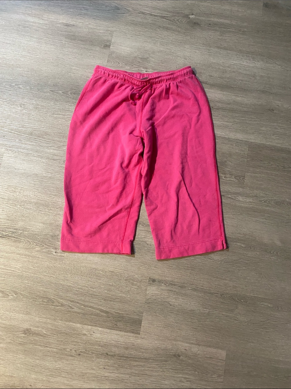 Women's Pink Drawstring Track Pants